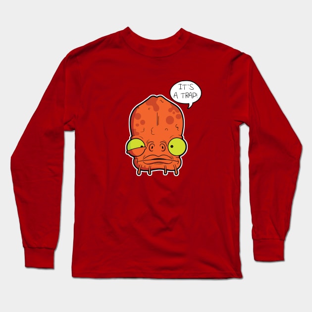 It's a trap! Long Sleeve T-Shirt by spilu